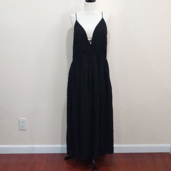 ASTR The Label Lizbeth Black Maxi Dress -  Size Small - Picture 4 of 15